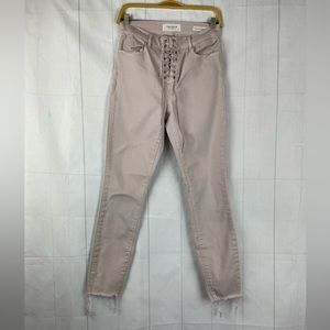 Pacsun Light Pink High Rise Ankle Jegging Size 26